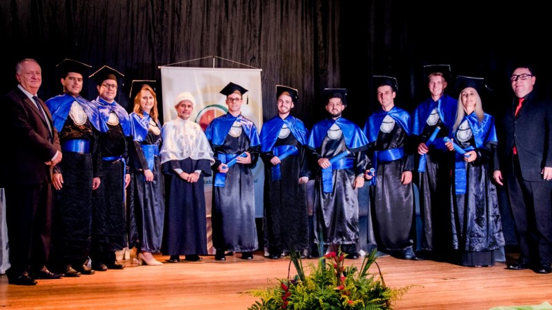 Na Unidade em Sananduva, seis estudantes colaram o grau de bacharel em Gestão Ambiental