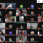 Pessoas de diversas universidades do país participaram da reunião.