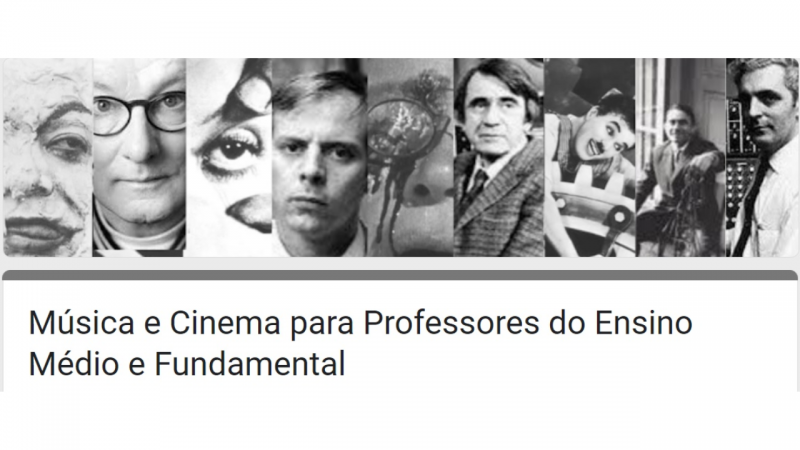 Música e Cinema para Professores do Ensino Médio e Fundamental