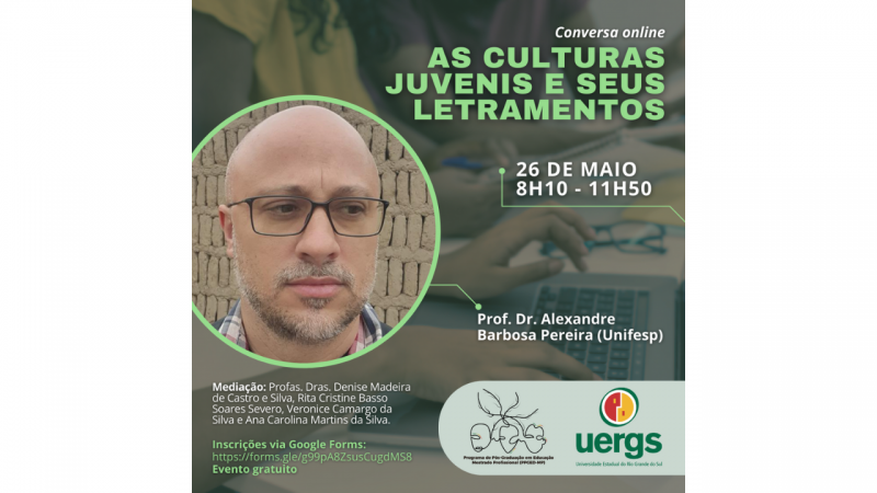 Conversa online - As culturas juvenis e seus letramentos