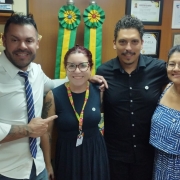 O deputado formalizou a destina&ccedil;&atilde;o da emenda em reuni&atilde;o na Assembleia Legislativa.